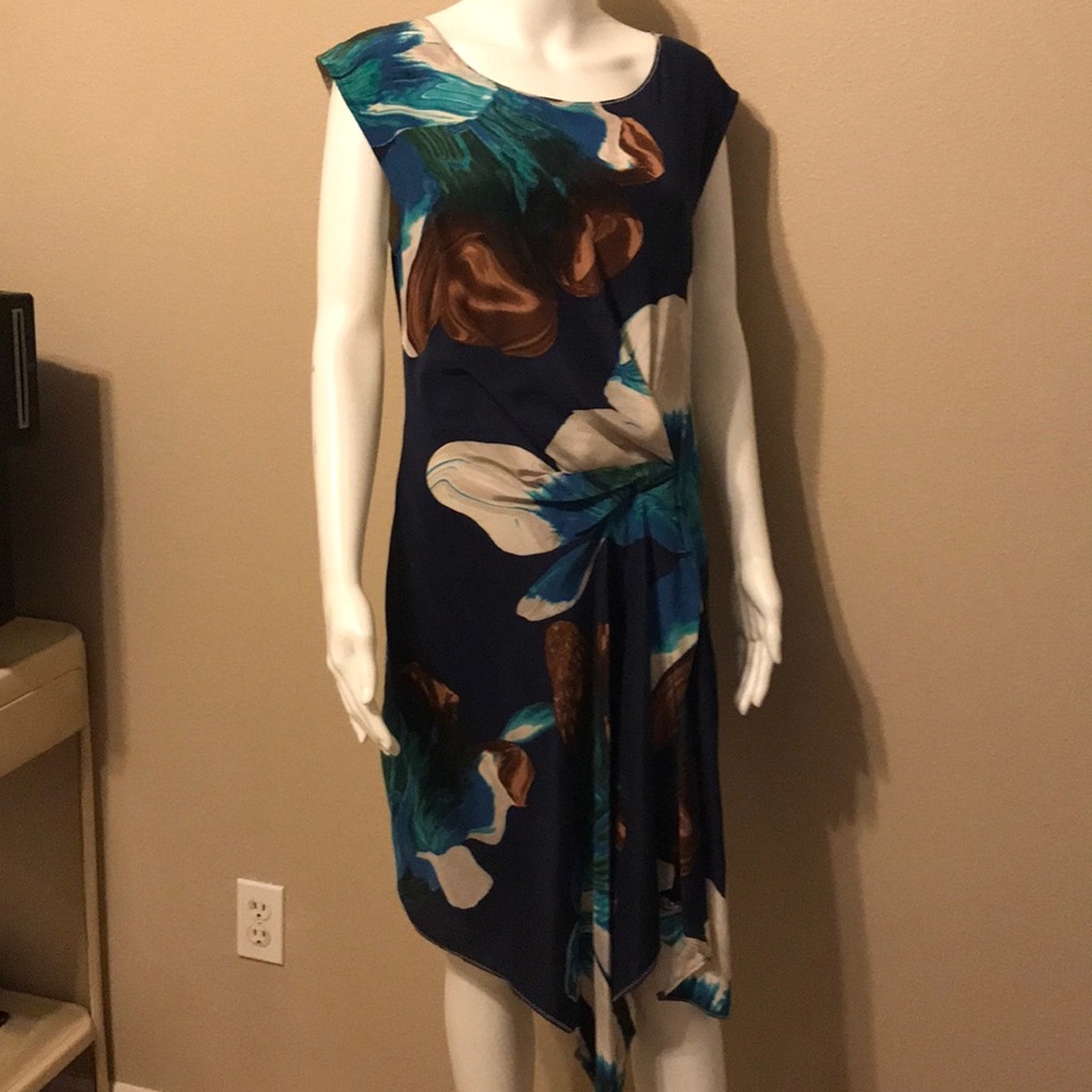 Anthropologie Assymetrical Hem Dress